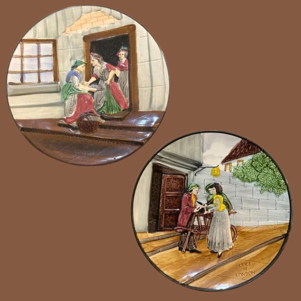 Cico Germany Mojolica Porcelain Plates